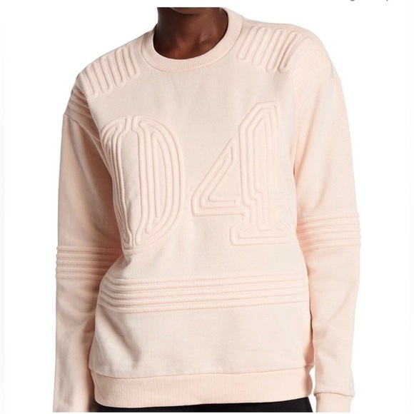 IVY PARK by Beyoncé 04 Corded Sweatshirt Blush Pink XS - Picture 4 of 10